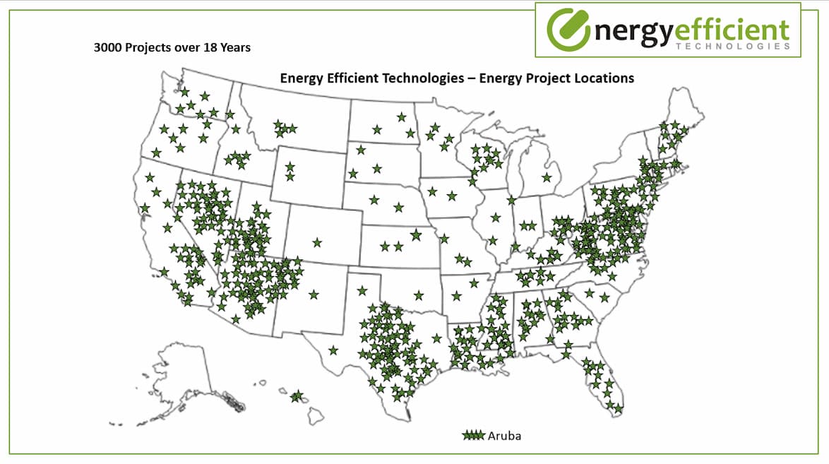 3000 locations 18 years